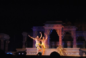 Kuchipudi performance in KHAJURAHO DANCE FESTIVAL